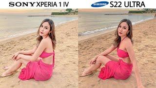 Sony Xperia 1 IV vs Samsung Galaxy S22 Ultra Camera Test