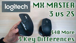 Logitech MX Master 3 vs 2S | 3 Differences for $40 More in 2022