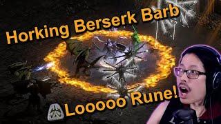 A Day of Loot with Horking Berserk Barbarian (Magic Item Find) - Diablo 2 Resurrected