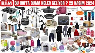 BU CUMA BİM MARKET NELER GELİYOR ? | BİM 29 KASIM 2024 KATALOĞU | BİM AKTÜEL KAMPANYALARI