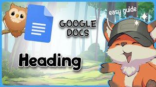 Google Docs Heading 2025 | Guide Glimpse