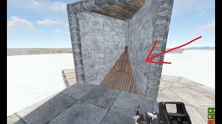 Rust - The return of the triangle roof bunker. (Tutorial 2023)