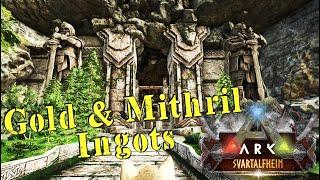 Flux, Mithril & Gold - Visiting the Dwarven Forge - Svartalfheim - Ark Survival Evolved