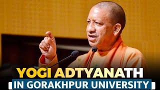 Live: UP CM Yogi Adtyanath attends an event in Gorakhpur University | Gorakhpur