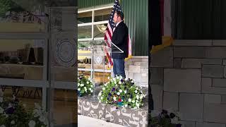 Cherokee Nation Deputy Chief Bryan Warner speaking