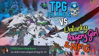 AG, NFG & Unlucky FOBing Island 2 to challenge our Untouchedness | Wiu Wiu/TPG | ARK Official PvP