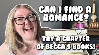  SEARCHING FOR A ROMANCE BOOK I MIGHT ACTUALLY LIKE | FT. BECCA'S BOOKS!! | Literary Diversions