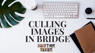 How to Cull Images Using Adobe Bridge