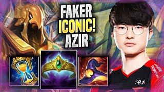 FAKER BRINGS BACK HIS ICONIC AZIR! - T1 Faker Plays Azir MID vs Yasuo! | Season 2022