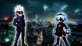 Gojo Satoru V7 VS 2B in Jump Force Mugen