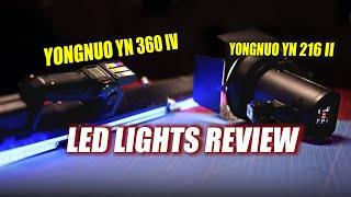 Yongnuo YN 360 IV and Yongnuo YN 216 II REVIEW