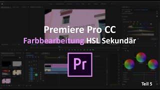HSL Sekundär - Premiere Pro | Farbbearbeitung | Tutorial