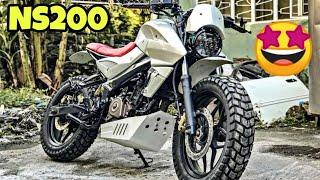 Modified Bajaj NS200 By Tokwa Party Garage|Best Modified Pulsar NS200|MotoMahal #NS200 #Pulsar #Baja