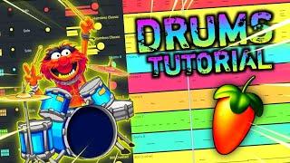 How To Make Drum Patterns | FL Studio Mobile Tutorial For Beginners