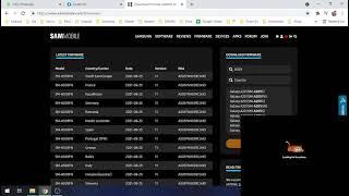 How to Download Samsung firmware From sammobile.com new website appearance September 2021