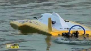 Testing my AquaCraft UL-1 SUPERIOR Speed RC boat - bu Fatima RC Videos