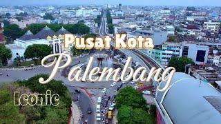 Pusat Kota Palembang Yang Maju Dengan View Drone