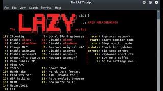 Lazy Script   How To Unlock Tons Of Hacking Tools In Linux