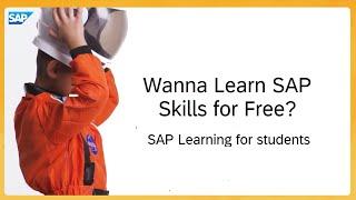 Wanna Learn SAP Skills for Free? | SAP Learning