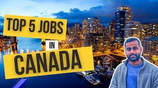 Top 5 jobs in Canada with Salary | Shorts 03 | #canada #canadavlog #malayalamvlog