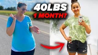 How To Lose 40lbs In 30 Days (No B.S.)