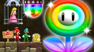 New Super Mario Bros. Wii: Find That Princess - 2 Player Co-Op Walkthrough #12
