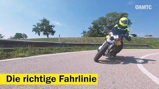 Motorrad-Tipps: Kurvenfahren & die richtige Fahrlinie | ÖAMTC Fahrtechnik