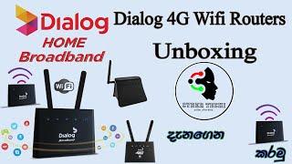 New Dialog 4G Wifi Router Unboxing | Unboxing | Cyber Techi |