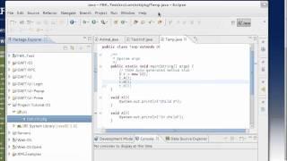 Creating Java Application With Eclipse