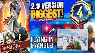 A4 Royal Pass 2.9 Version Biggest Update | Upcoming New Piotr X-Suit LOOK | Free Rewards | PUBGM