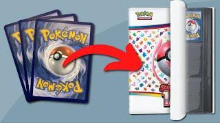 How to Organize Pokémon Cards in a Binder (tutorial)