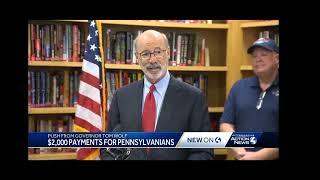 $2,000 Stimulus In Motion! Gov. Wolf Pushes Plan to Send Direct Payments to Pennsylvania Residents