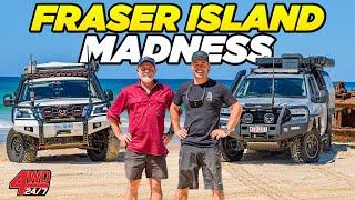 FRASER ISLAND AT ITS BEST! Shauno's 200 vs Graham's Y62 - insane tailor fishing & Ngkala Rocks fails