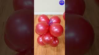 Balloon Column Without Stand | Birthday Decoration #shorts #youtubeshorts #viral