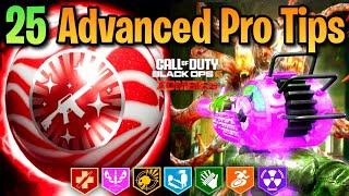 25 NEW ADVANCED Pro Tips and Tricks I WISH I KNEW Sooner in Black Ops 6 Zombies!