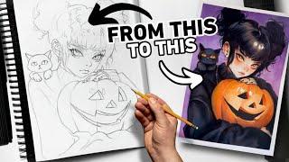 Improve Your Art Process: From Sketch To Final Piece