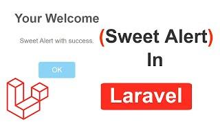 Sweet Alert in Laravel | Sweet Alert using Laravel