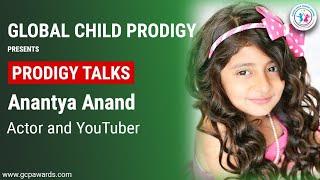 Watch The Most Entertaining YouTuber Anantya Anand's Live Session With The #ProdigyTalks | GCPAwards