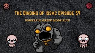 POWERFUL GREED MODE RUN! Brickandb The Binding of Issac Afterbirth+ Episode 59