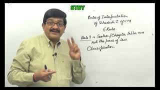 General Rules of Interpretation I The Customs Tariff Act 1975 I Prof. Rajesh Tayal