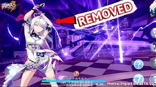 Mihoyo removed Kiana Herrscher of Finality pose