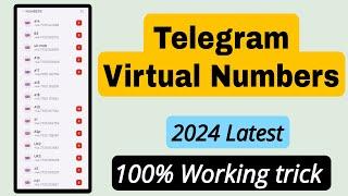 Create Unlimited Telegram Account without Phone numbers 2024