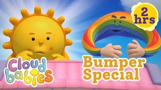 Rainbow and Sun  ️ 2 Hour Bumper Special | Cloudbabies Official