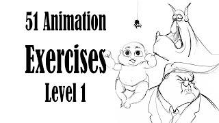 51 Great Animation Exercises - Level 1