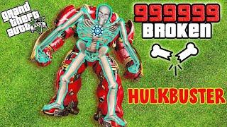 GTA 5 : Breaking EVERY BONE As HULKBUSTER In GTA V ! ( GTA 5 mods ) | Dr. Fredd Gaming