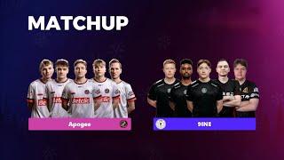  Apogee vs 9INE  Grand Final