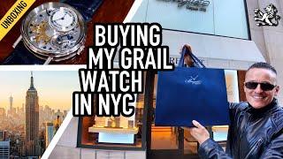 Buying My Grail Watch At NYC's 5th Ave Breguet Store - 10 Years Of The Urban Gentry - Tradition 7057