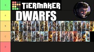 Dwarfs Unit Roster Updated Tier List