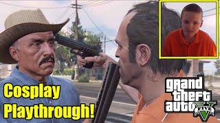Trevor Meets The Only Man Not Scared Of Him Best Scene-  GTA 5 PS5 Civil Border Patrol Strangers