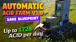 Automatic Acid Farm v3.0 (after the update) | ONCE HUMAN